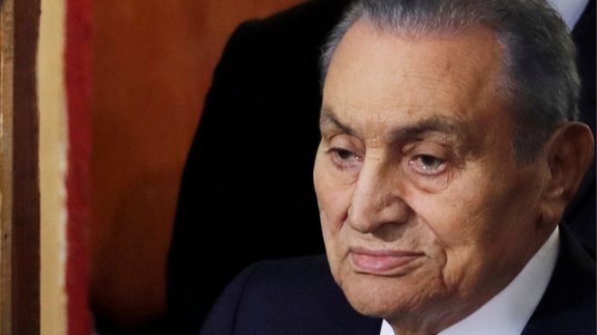 Former Egyptian president Hosni Mubarak dies