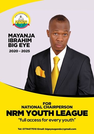 Big Eye to stand for NRM national youth chairperson