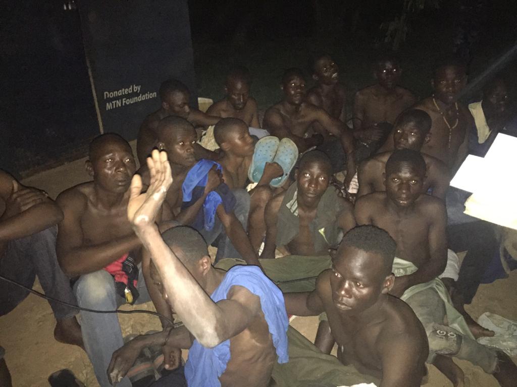 Police arrest 108 suspected thugs along Northern by-pass