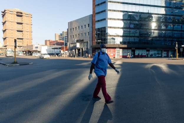 ‘Empty streets on day one of Zimbabwe lockdown’