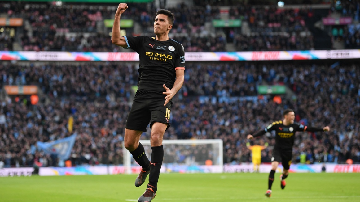 Aston Villa 1-2 Manchester City: Fifth EFL Cup triumph in seven seasons for City
