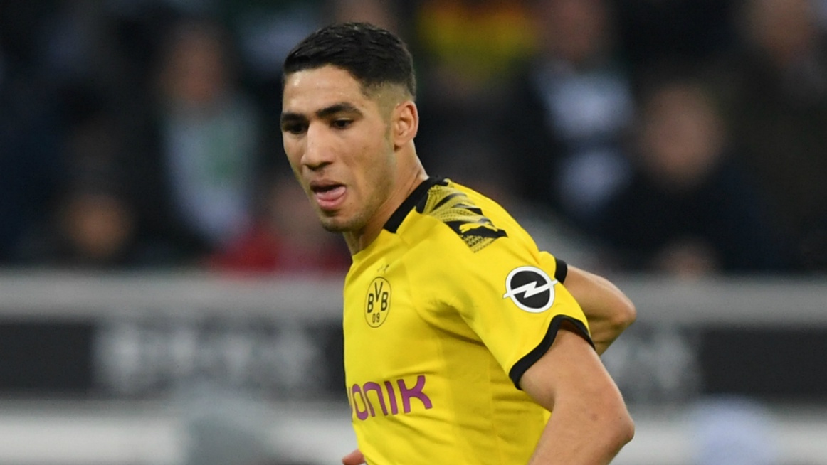 Borussia Monchengladbach 1-2 Borussia Dortmund: Hakimi winner sends Favre’s men second