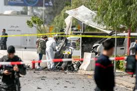 One dead in a suicide bomb attack near the US embassy in Tunisia