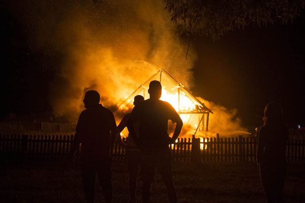 Man burns churches after failing to get rich