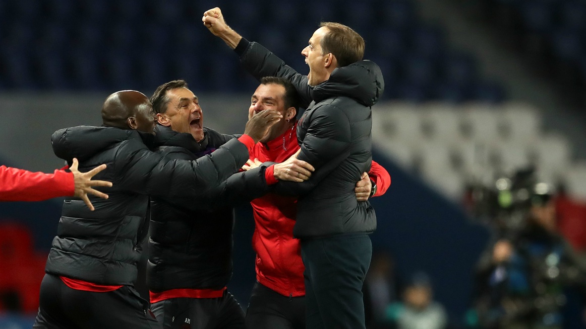 Tuchel celebrates as PSG return to Champions League quarter-finals
