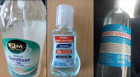 UNBS warns public as it lists fake sanitisers