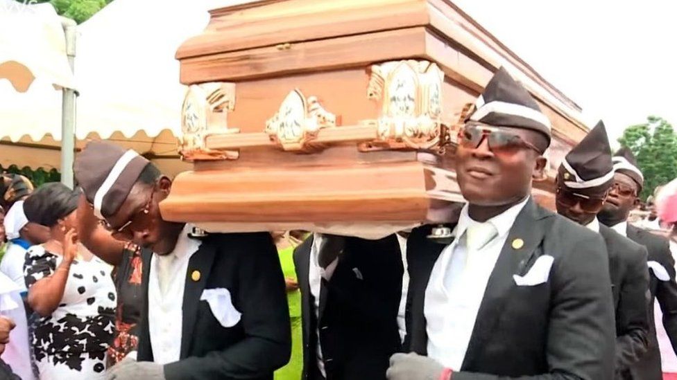 Trump gave us ultimate endorsement – dancing pallbearer