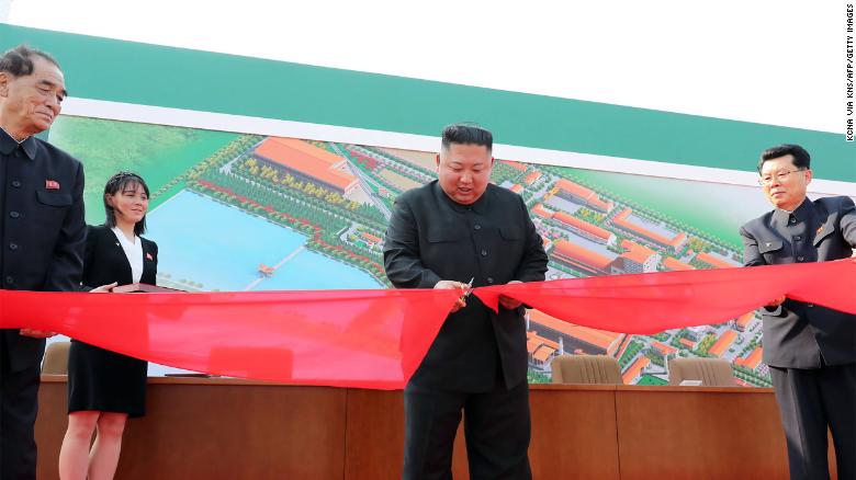Kim Jong Un made a first public appearance in weeks