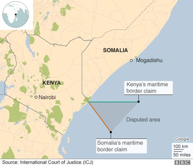 Covid-19 blamed for a delay to Somalia-Kenya sea dispute case