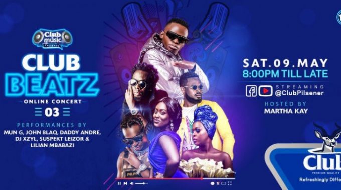 Jose Chameleone, Naava Grey, Chozen Blood for Club Beatz concert episode 2