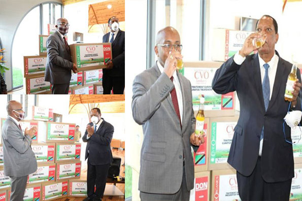 Covid-19: Tanzania collects controversial Madagascar herb