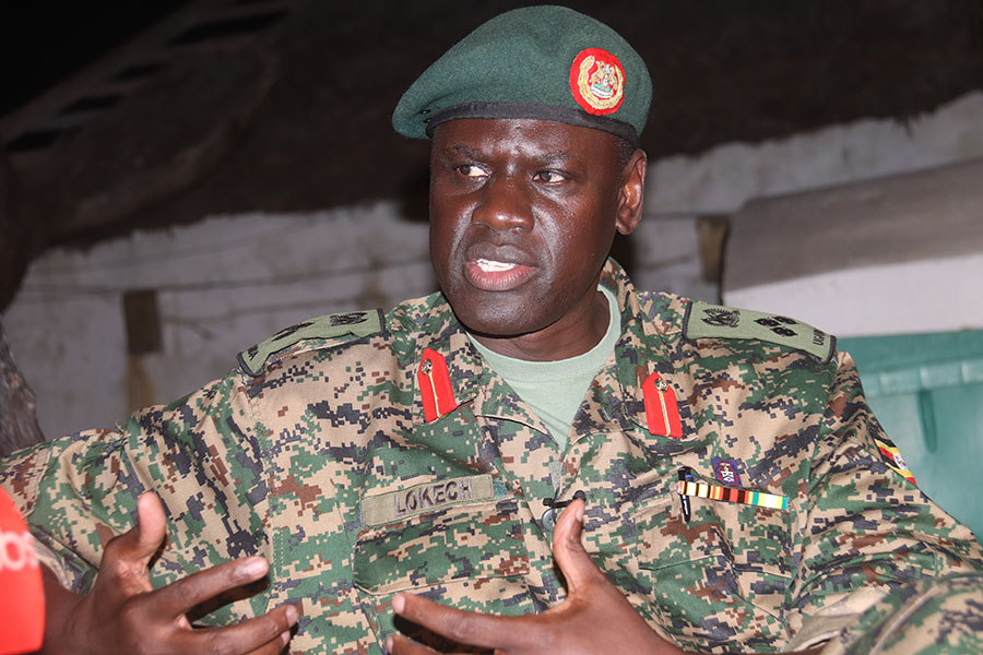 Maj Gen Lokech held for assaulting a traffic officer