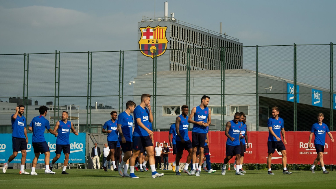 Barcelona confirm they return to individual training