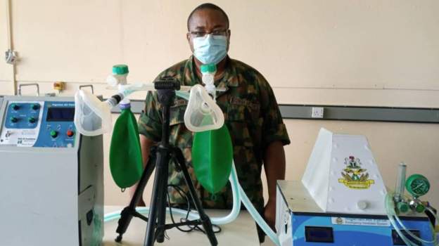 Nigerian Air Force researchers unveil new ventilator
