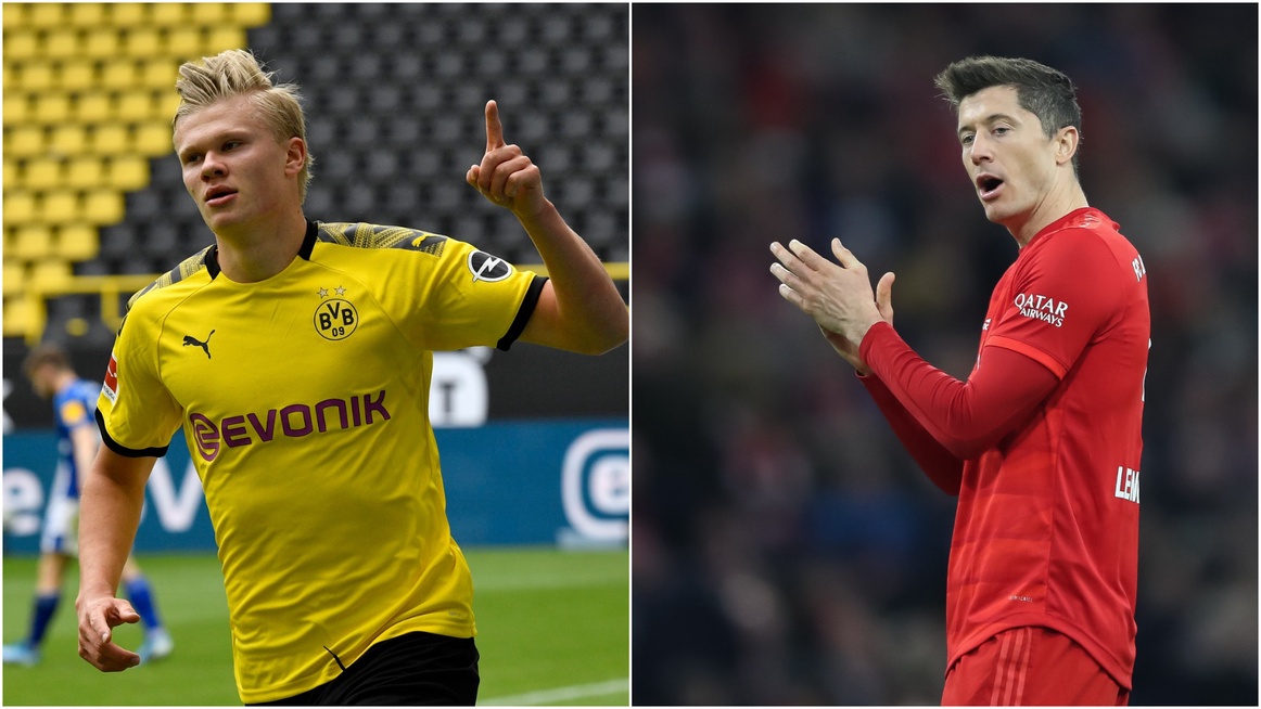 Haaland v Lewandowski: The strikers’ prolific 2019-20 seasons going into Der Klassiker