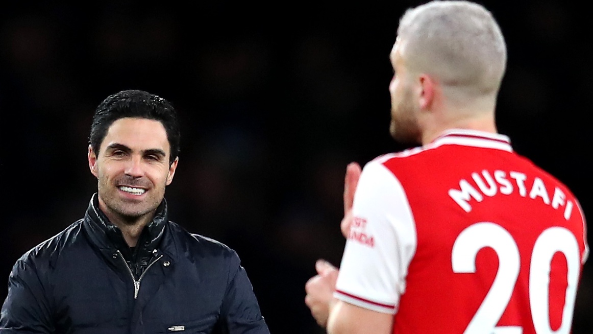 Mustafi lauds Arteta’s Arsenal impact