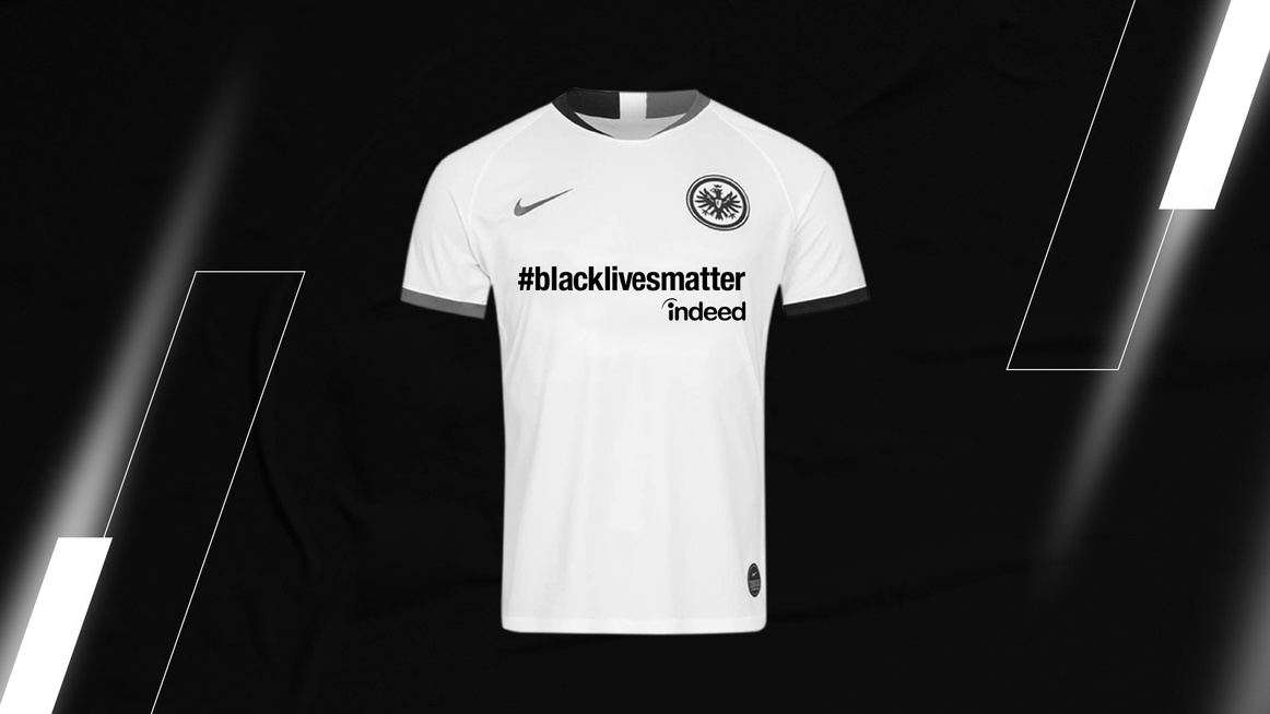 Eintracht Frankfurt to wear Black Lives Matter jersey against Bayern