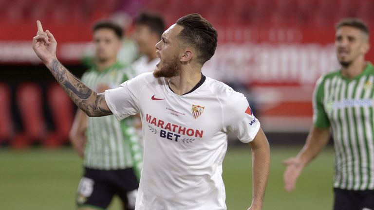 Sevilla 2-0 Real Betis: Ocampos shines as hosts surge to derby success