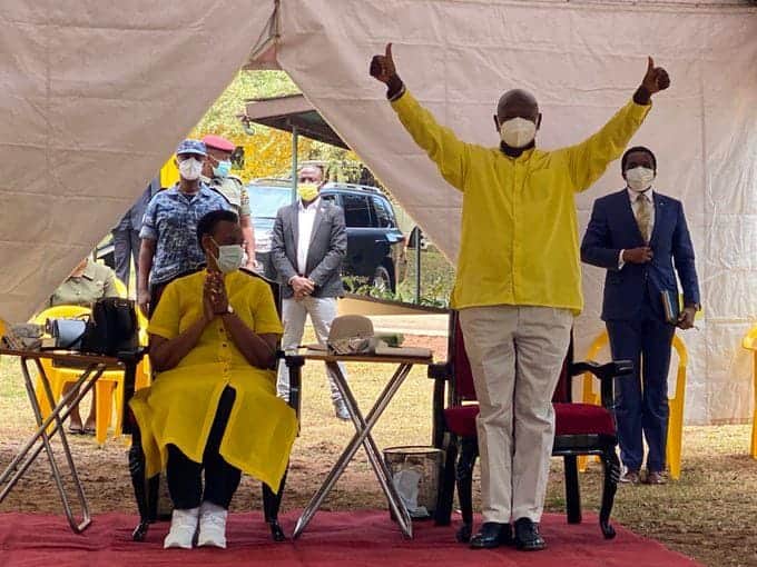 Opinion poll puts Museveni ahead of Bobi Wine, Besigye